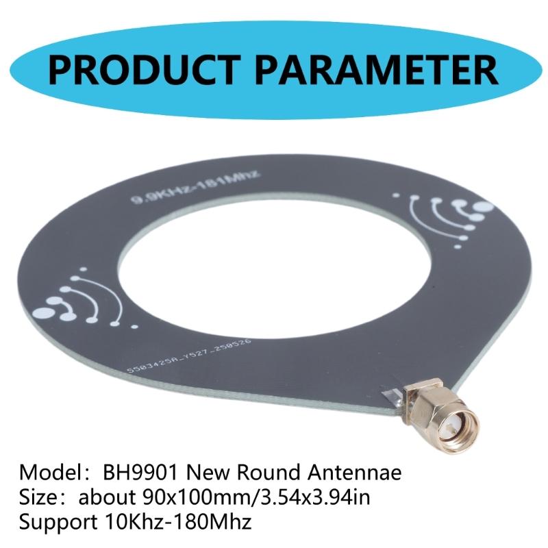 BH9901 New Round Antennae Wireless Module 10Khz-180Mhz for Portable Auditory and Video Devices
