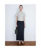 Diaepeocheo Cotton Fitted Top Gray (Ta6242A013)