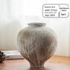 Vaso in Ceramica Stile Wabi-Sabi per Fiori Secchi in Soggiorno