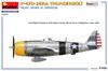 Miniart 1/48 Scale American P-47D-28RA Thunderbolt Pacific Theater Basic Kit Plastic Model Kit MA48022