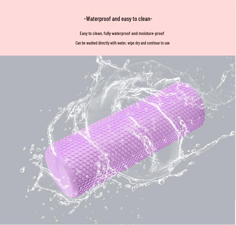 Solid EVA Foam Yoga Roller Stick - 45cm Floating Point, 60 Wolf Tooth, 90 Roller