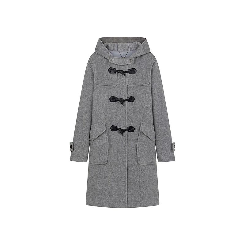 Teenie Weenie Women's Lamb Wool Toggle Button Coat