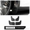 Mud Flaps For Tesla New Model YL 2026 TPE Front Rear Wheel Mud Flaps No Drilling All Weather Anti-Snow Anti-Sand Guard Protector