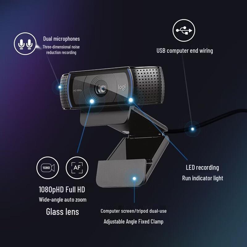 Logitech C920e 1080p HD Webcam