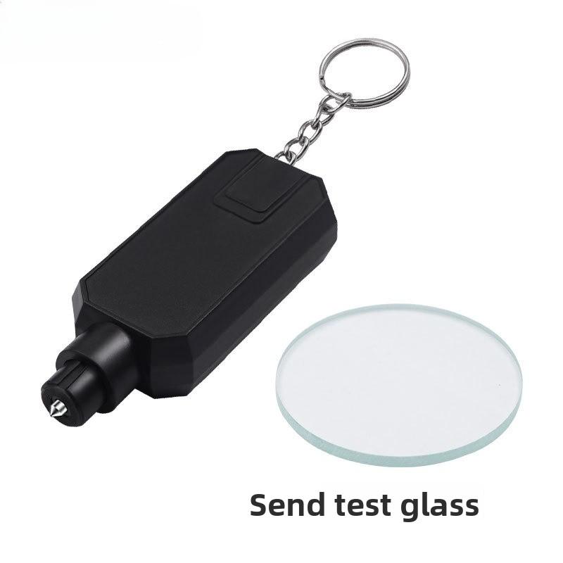 1pc Mini Safety Hammer Keychain Escape Car Life-saving Escape Hammer Window Broken Emergency Glass Breaker