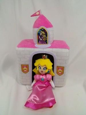 SUPER NINTENDO WORLD Plush Toy Peachs Castle Princess Peach USJ Japan FS