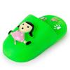 Girl Slipper Dog Chew Toy Bite Resistant Squeaky Simulated Slipper Shoes Pet Toy Boredom Stress Relief Puppies Teething Cleaning Toy