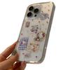 Hello Kitty Glitter Star Transparent Phone Case for Apple Models (iPhone 16/15/14/12/11/8/7 Plus/XS/XR/Pro Max) - Soft and Stylish
