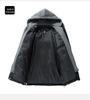 Men's Hooded Cotton Coat Winter 2025 - Thick Faux Two-Piece Warm Jacket