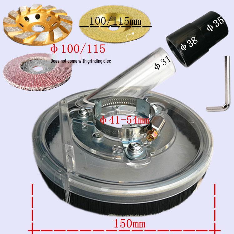 100-Type Dust-Free Vacuum Grinding Angle Grinder Protective Cover
