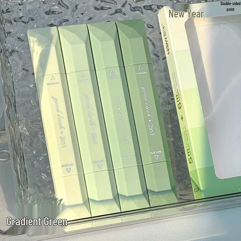 

Dual-Ended Correction & Glue Pen for Students - Transparent, High-Value