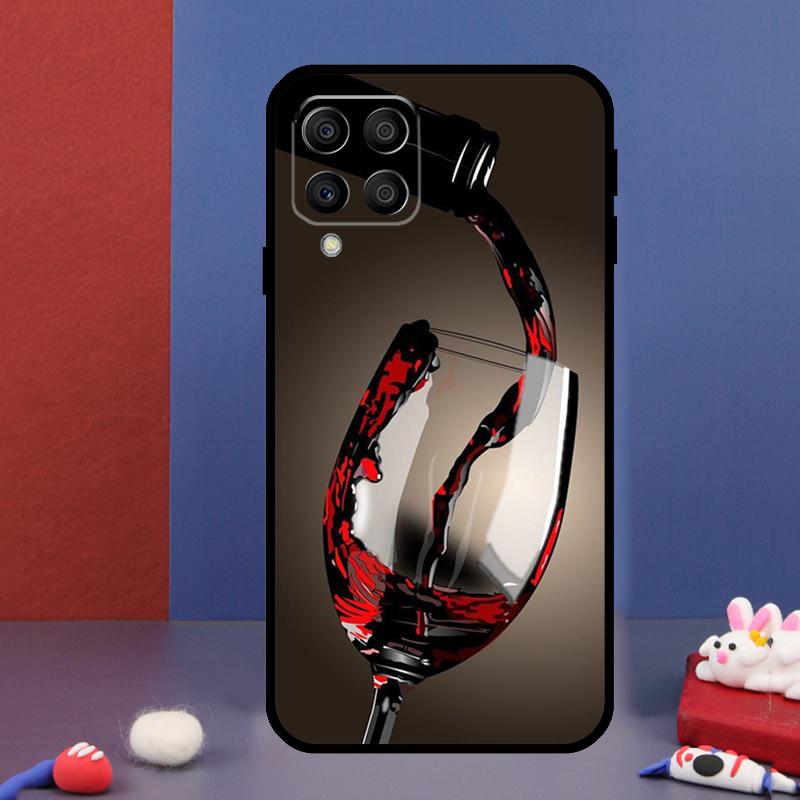 Drink Beer Red Wine For Samsung Galaxy M33 M13 M23 M53 M15 M55 M31 M51 M14 M34 M54 M20 M30s M32 M52 Phone Case
