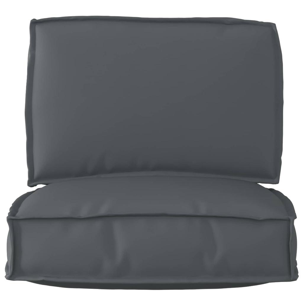 Pallet Cushion Set 2 pcs Anthracite Oxford Fabric