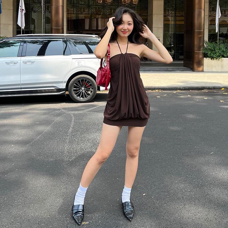 Elegant French Slimming Sleeveless Summer Dress