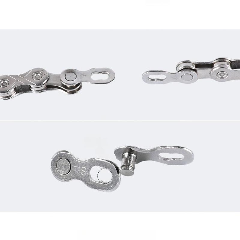 8S9101112 Speed Mountain Bike Chain Magic Buckle Single Speed Chain Quick Release Bicycle Chain Missing Link Bicycle Parts