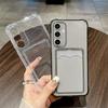 Husă transparentă rezistentă la șocuri cu slot pentru carduri Pentru Samsung Galaxy A57 A37 A27 A07 A17 A15 A14 A26 A25 A24 A36 A35 A34 A55 A54 A56 Husă moale