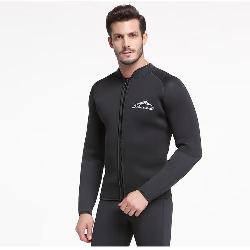 SBART 3MM Long Sleeve Split Diving Wetsuit Top
