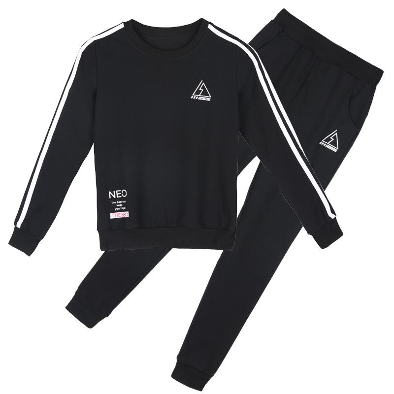 2023 Herbst Koreanischer Damen Langarm Hose & Sweatshirt Lässiges Sportbekleidungsset