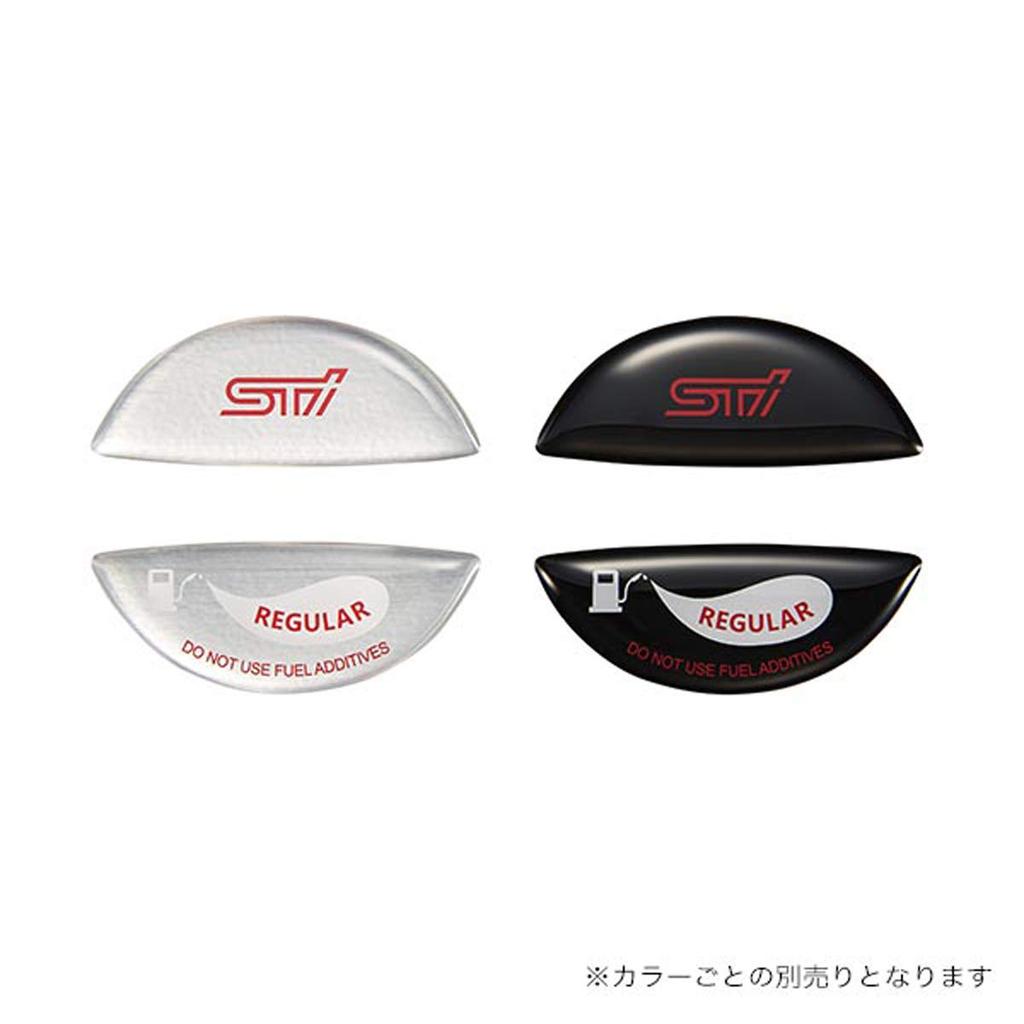 SUBARU STSG18100610 [Subaru Genuine] STI [Fuel Cap Ornament (Regular)] Silver