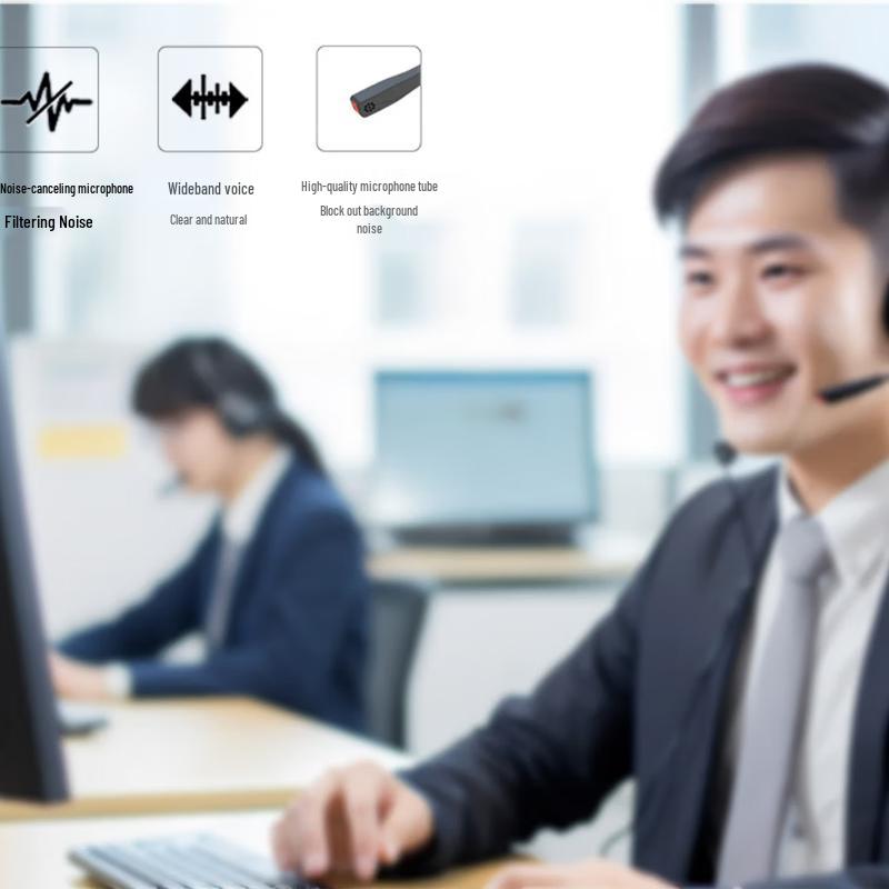 Newmine NM-HW540SX Single-Ear Call Center Headset (CN version)