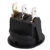 Plastic + Metal Switch Round 20Amp Car 3 Pin Rocker