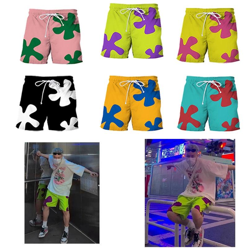 Patrick Squarepants Spongebob Star Shorts Beach Pants Ventilation Children Man