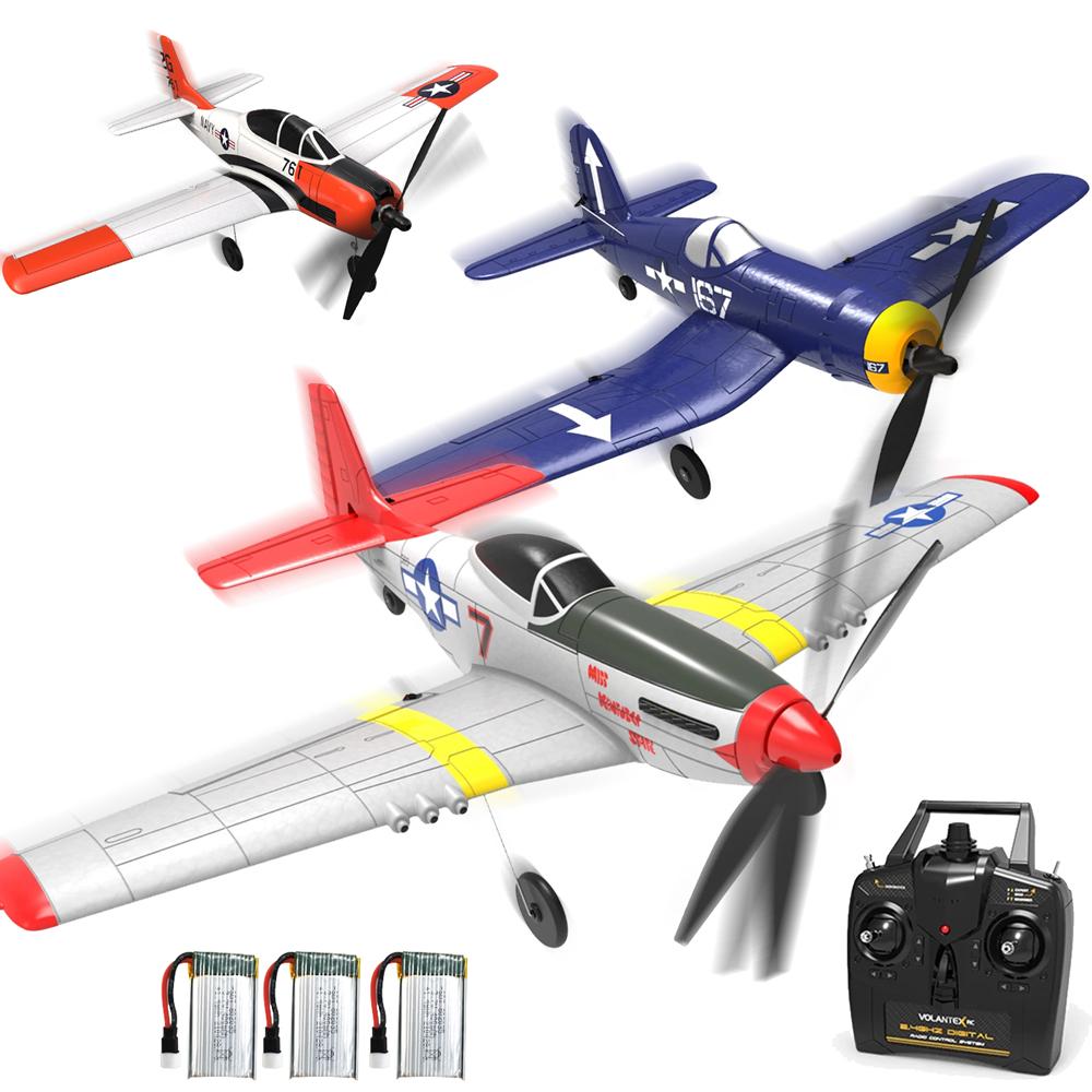 Avion RC F4U Corsair 761-8 4CH – Stabilisateur 6 Axes, Voltige Une Touche, Warbird En EPO, Pour Débutants Et Experts