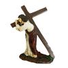 Lightweight Easy To Place Car Carry Cross Desktop Figurine Entryway Counter Small Figurine