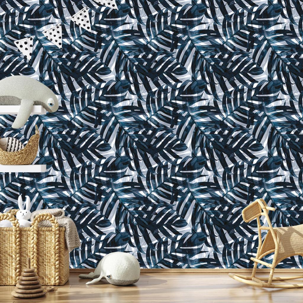 Stylish Leaves Wallpaper for Living Room and Bedroom 50x1000