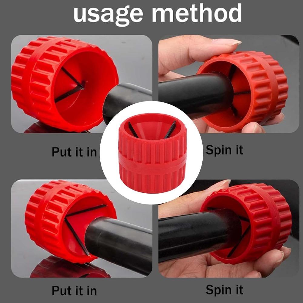 Suitable Diameter 3/16-1 1/2in Tube Reamer Deburring Tool Copper Tube Chamfer Tool  Tube Deburring