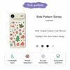 For iPhone 17 Air Case Snowman and Santa Hat Pattern Printing Straight Edge TPU Phone Back Cover