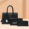 Bag Women'S Child And Mother'S Bag Crocodile Pattern Three-Piece Set Shoulder Handbag Women'S Bag