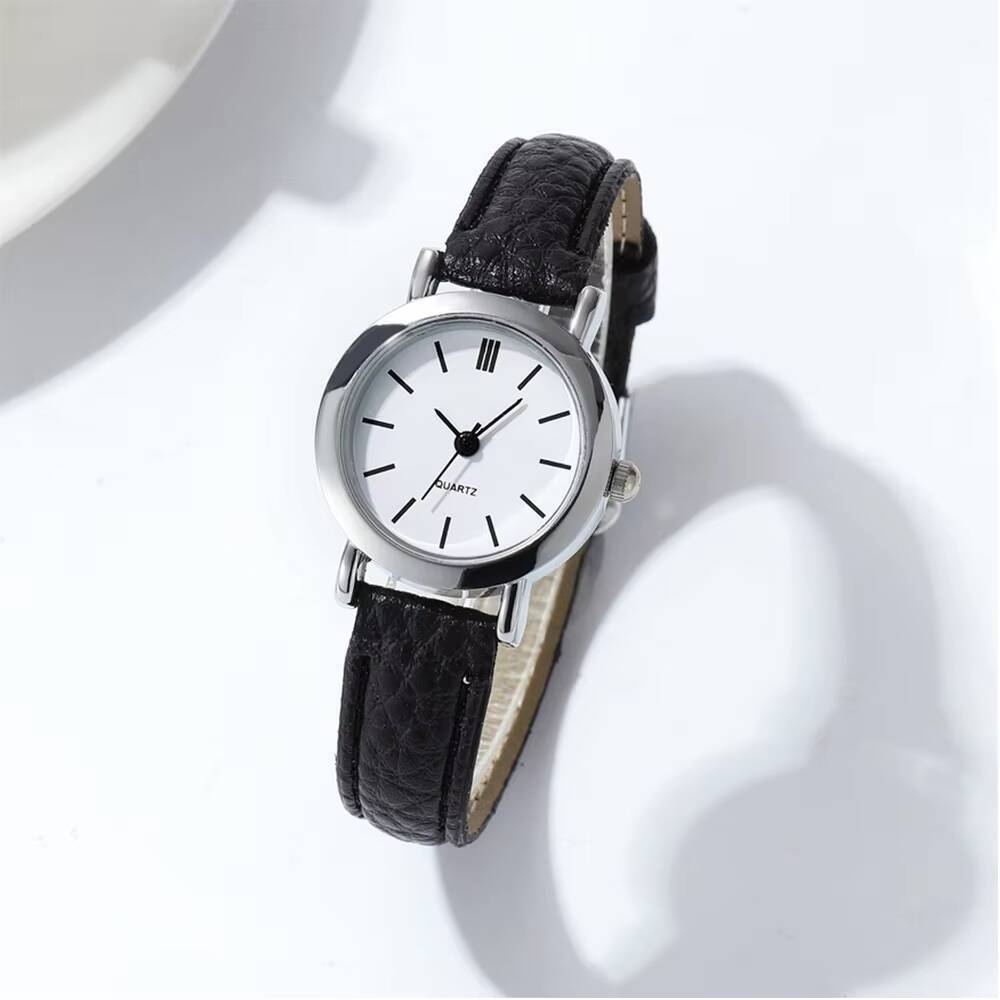 Fashion Casual Small Dial Women Watches Casual Leather Band Quartz Wristwatch
