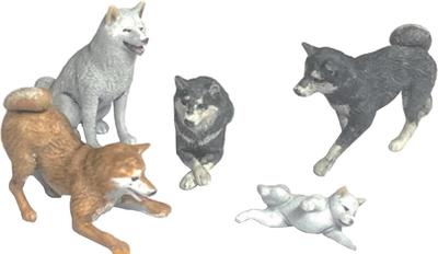 Chino Model 1/35 Wonderful Series Shiba Inu Set A 3D Printer Kit CMW-022A