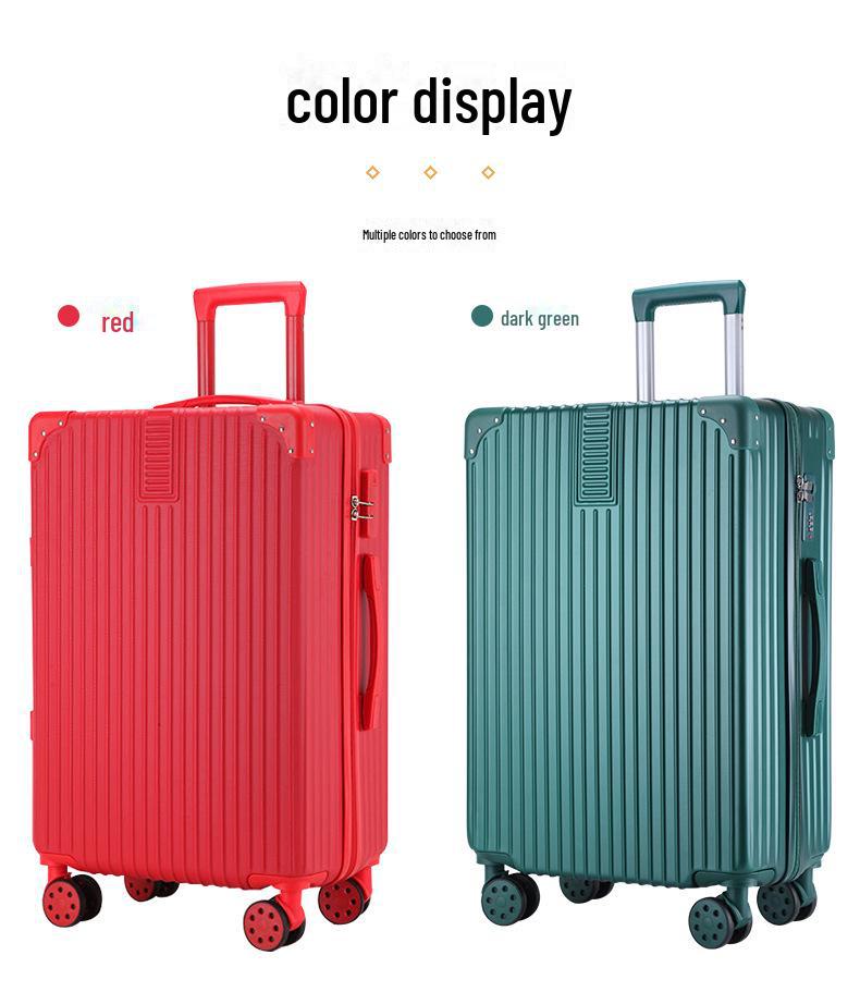 Durable 3-Piece Trolley Suitcase Set: 20", 24", 28" Anti-Fall, Perfect for Travel