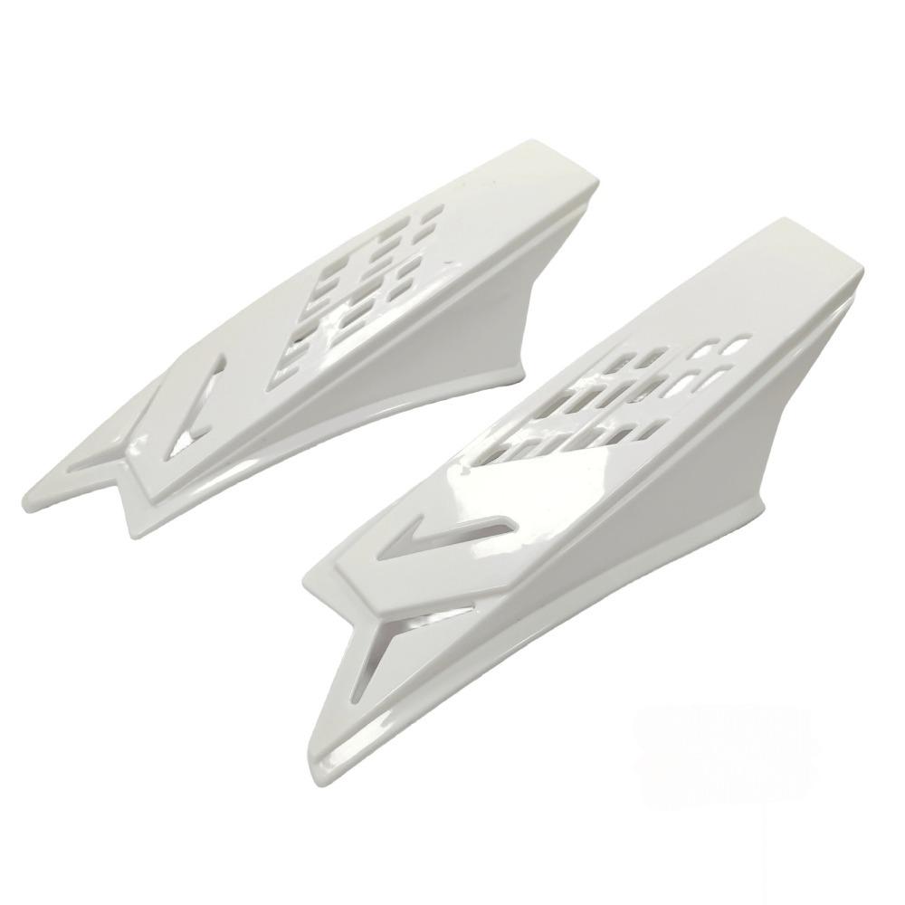 2Pcs Motorbike Bike Helmet Ears Universal Self-adhesive Plastic Helmet Decorative Accessories Motocross Racing Mohawk Horns