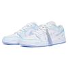 Jordan Air Jordan 1 Abrasion Resistant Low Top Vintage Basketball Shoes Unisex White Blue Gray Green DC0774-105(Team1483-GBAG)