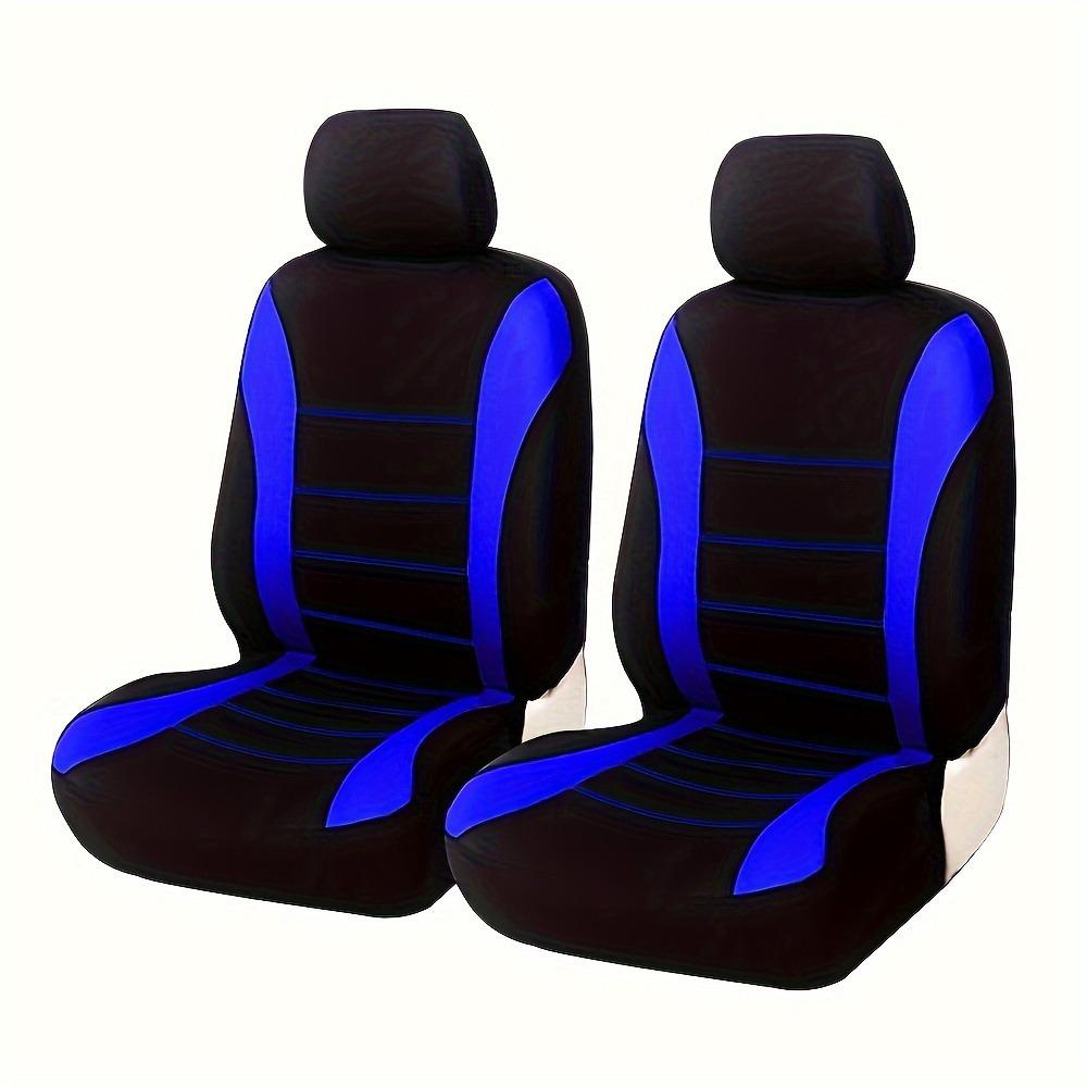 Universal All-Season Car Seat Covers & Cushions Set - 4-Piece Fully Enclosed Design