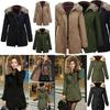Women's Cotton Padded Winter Down Coat Jacket Thicken And Warm Long Parka For Cold Weather