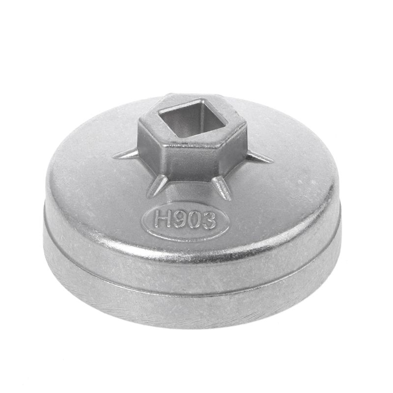 74mm 14 Flute Aluminum Oil Filter Wrench Socket Remover Tool for Benz Auto Car