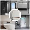 Soap Box Waterproof Adhesive Rack with Drain Tray Bar Soap Holder with Drain for Kitchen Sink Home Bathroom Laundry Shower