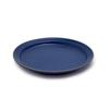 TAMAKI Plate S Edge Line Blue, Diameter 16.1 X Height 1.8cm, Microwave and Dishwasher Safe, T-889121
