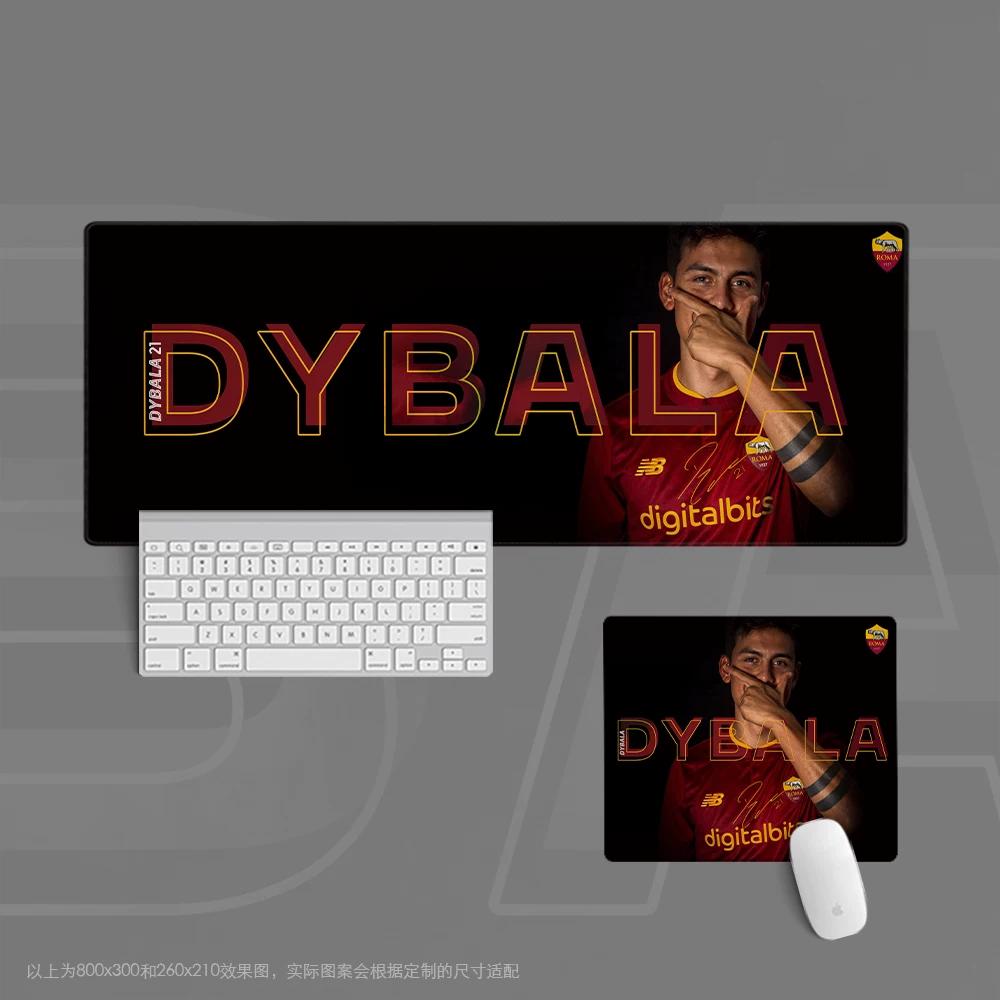 New Creative Extra Large Leather Non-slip Stain Resistant Mouse Pad Office Keyboard Table Football Fan Supplies Student Gift Roma Totti Periphery