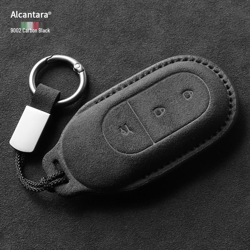 Leapmotor Key Case: Full Coverage Suede Key Bag for C11, C01, T03, S01 Models - Unisex 2023 Edition