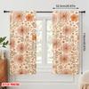 2pcs,2D plane printing Popular Curtain Panels Blossom Harmony Polyester Woven (without rod) Decorations Outdoor for Living Room,