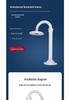 35mm U-shaped Dome Camera Ceiling Mount, Telescopic Aluminum Alloy for Hikvision/Dahua Panoramic Surveillance Cameras
