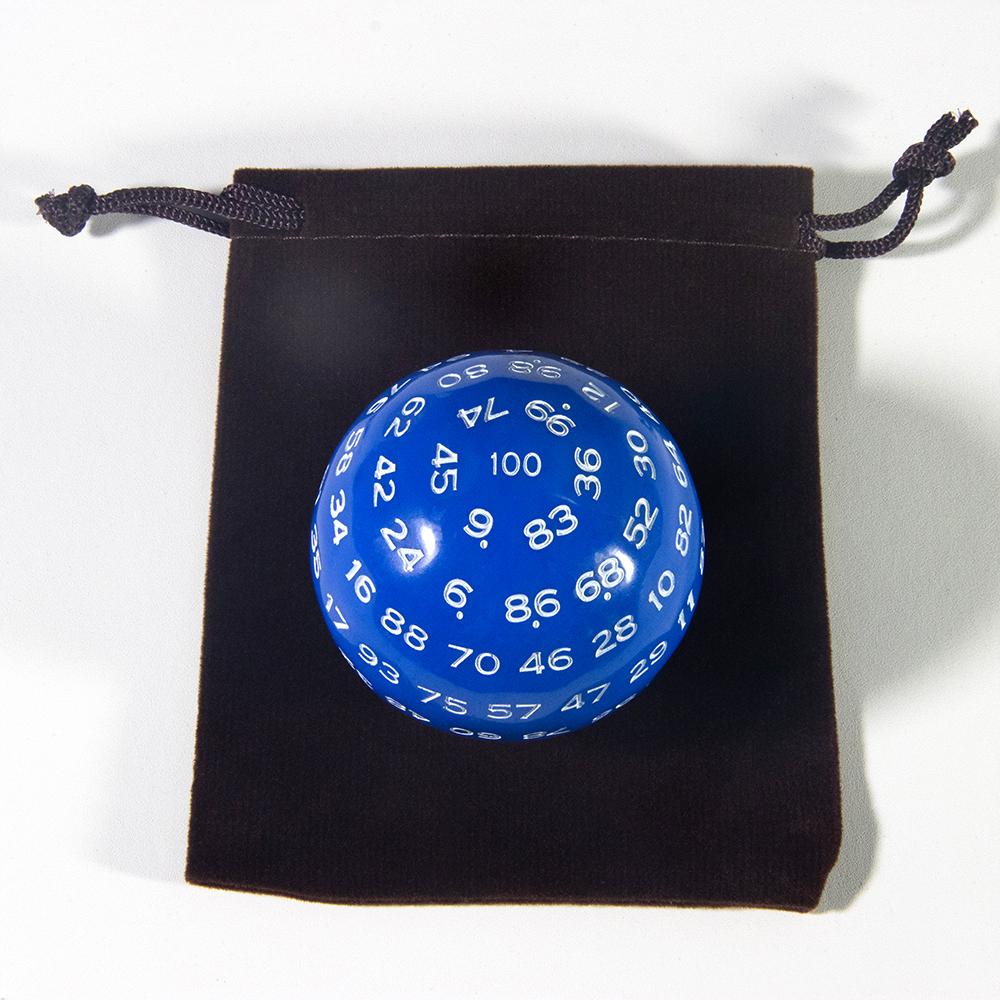 D100 Dice DND Polyhedral Dice with Bag Game for DND Role Playing Game