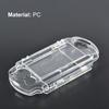 Game Console Faux Crystal Case Easy Installation Perfect Fitting Game Accessories Clear Faux Crystal Game Console Shell for PSP2000/3000