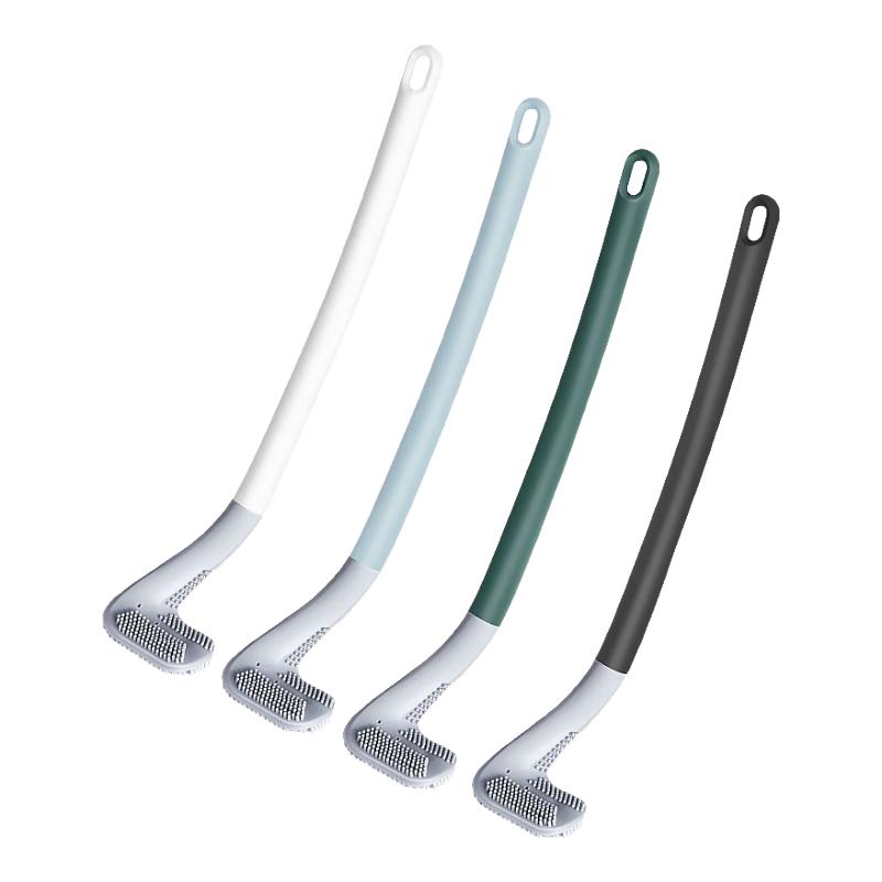 BaiJiaHaoShi Golf Style Silicone Toilet Cleaning Brush