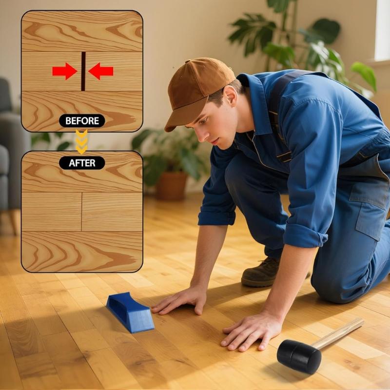Floor Repair Nylon Tapping Hammer for Efficient Fixing Precise Alignment
